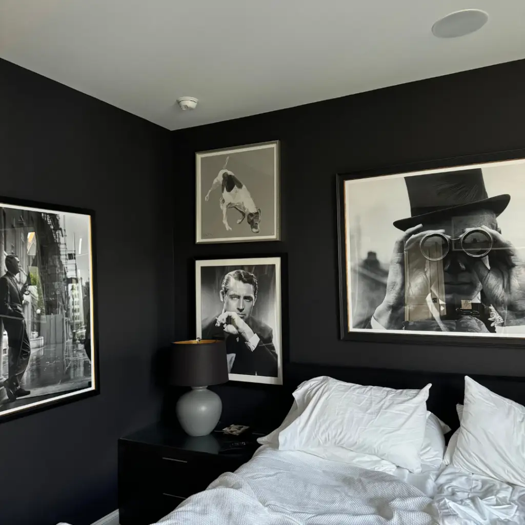 Black and White Photo Wall