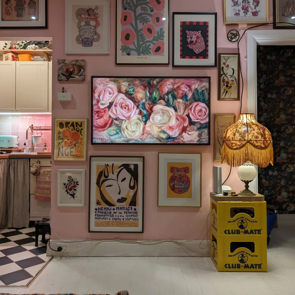 Symmetrical Frame Gallery Wall