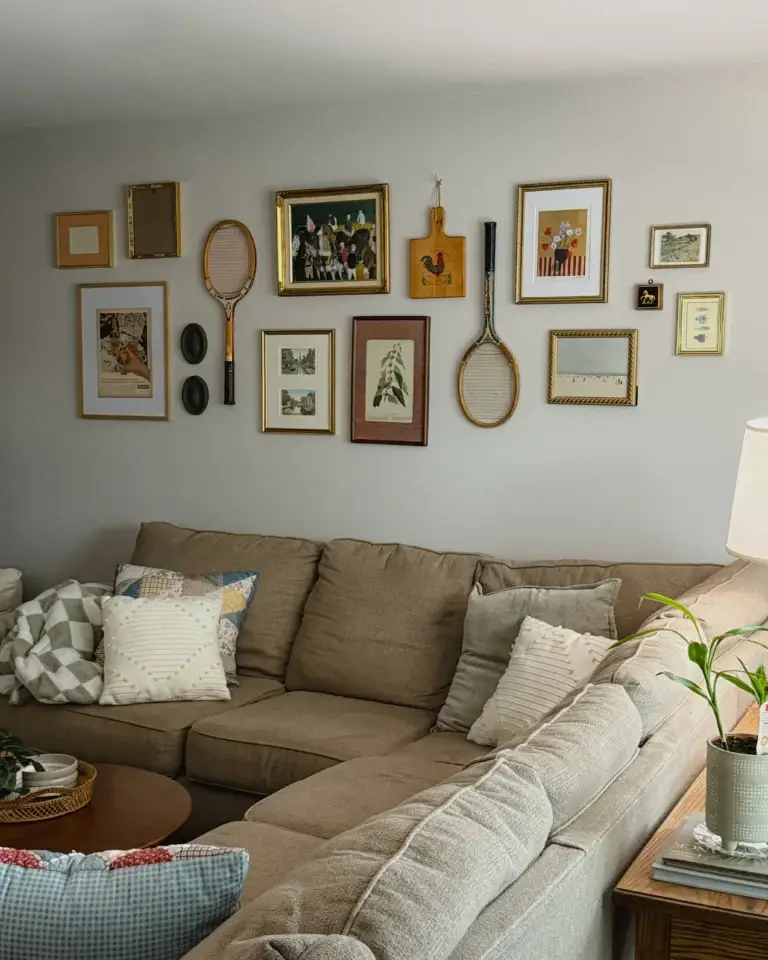 Living room wall decor