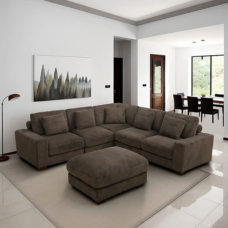 a sofa inside living room