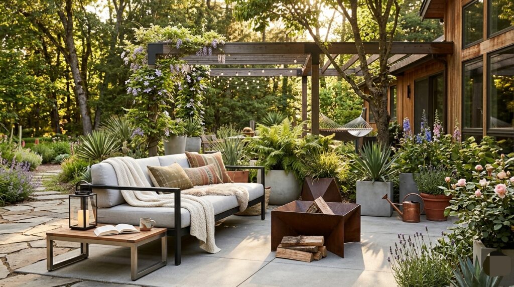 25 Simple rustic garden decor